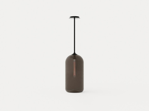 District Pendant lamp - Satin Black Modelo 3D