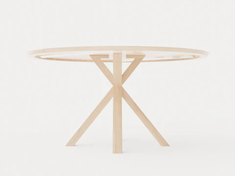 Liberty dining table light 3D Model