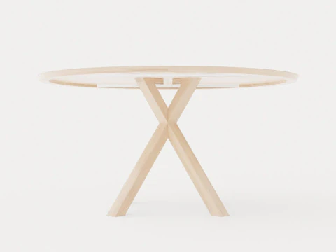 Liberty dining table light 3D Model