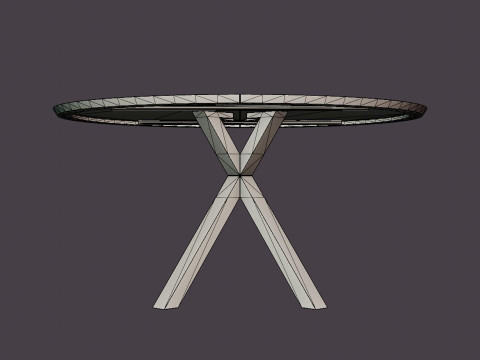Liberty dining table light Modèle 3D