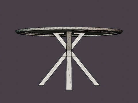 Liberty dining table light Modèle 3D