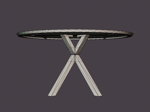Liberty dining table light Modèle 3D
