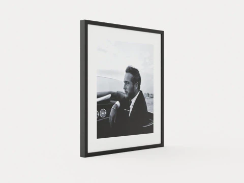 Photo art - Paul Newman Venice 1963 - 85x95 3D Model