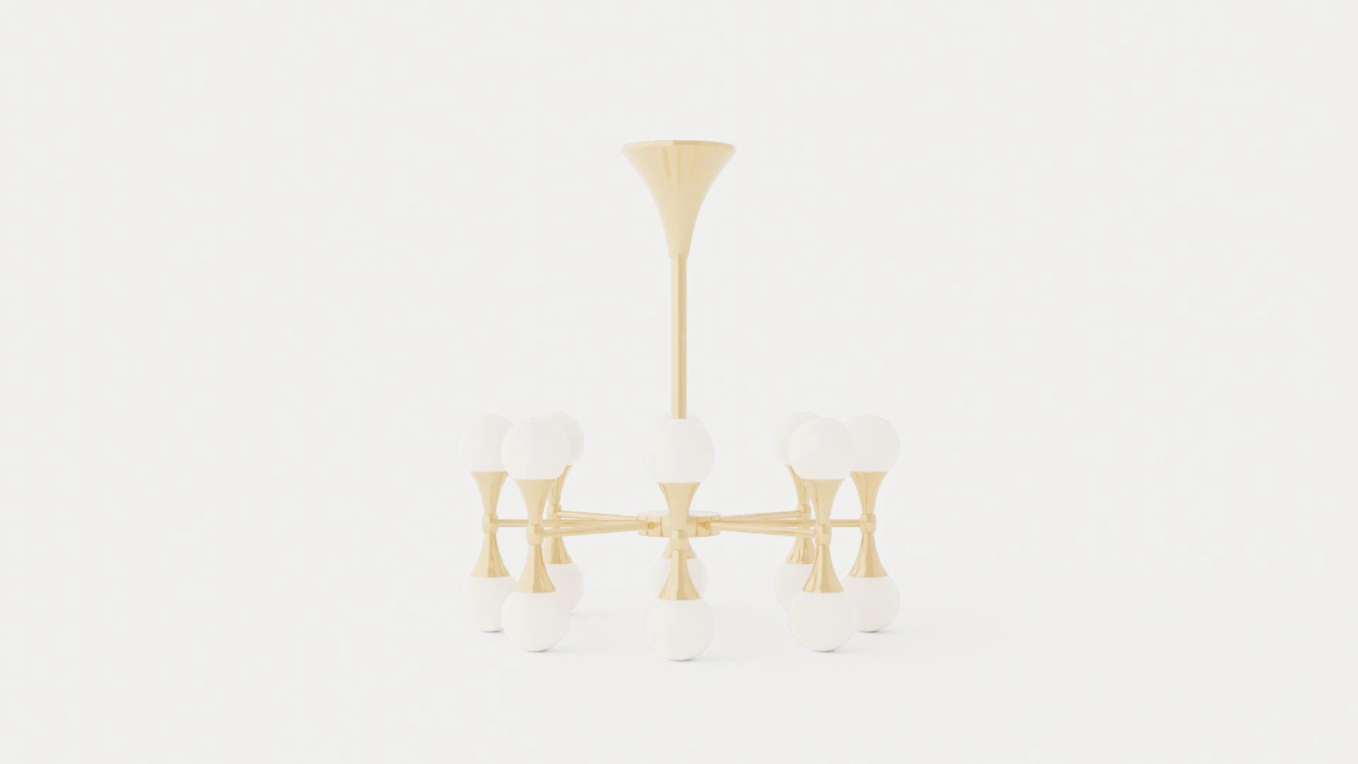Astoria Chandelier 3D Model .c4d .max .obj .3ds .fbx .stl .blend 