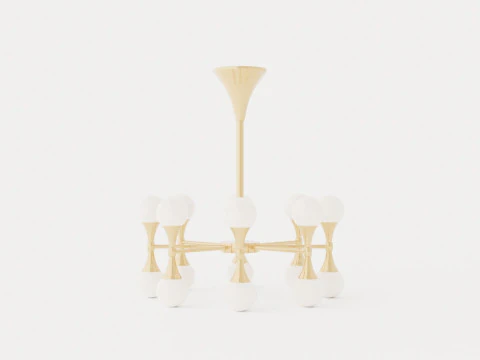 Astoria Chandelier 3D Model
