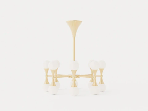 Astoria Chandelier 3D Model