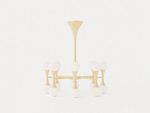Astoria Chandelier 3D Model