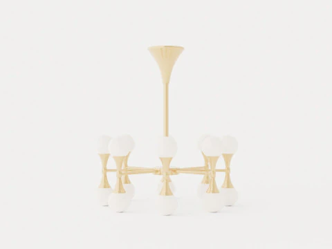 Astoria Chandelier 3D Model