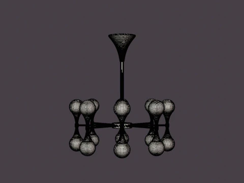 Astoria Chandelier 3D Model