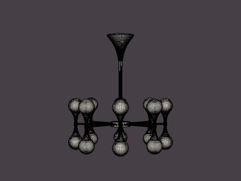 Astoria Chandelier 3D Model