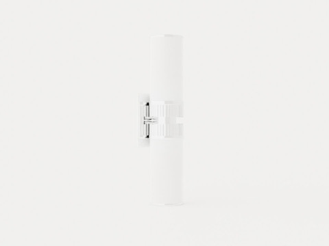 Harper Wall Lamp - Silver Modello 3D