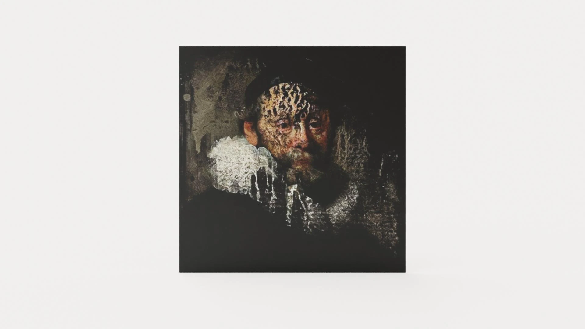 Photo art - Old Rembrandt 2 - 150 x 150 cm - Aluminium 3D Model .c4d .max .obj .3ds .fbx .stl .blend 