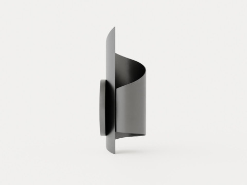 Evie wall lamp - Bronze 3D-Modell