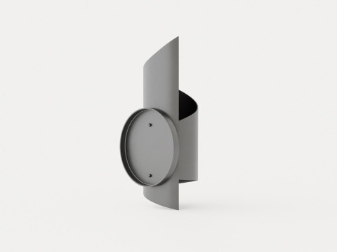 Evie wall lamp - Bronze 3D-Modell