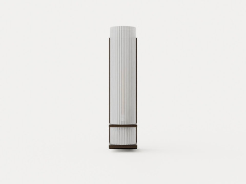 Sperry wall lamp - Bronze and clear glass Modelo 3D