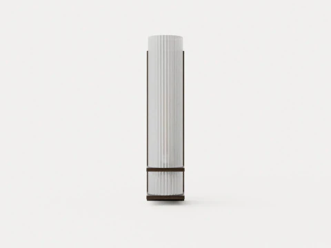 Sperry wall lamp - Bronze and clear glass 3D Model