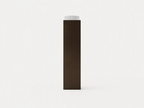 Sperry wall lamp - Bronze and clear glass 3D Model