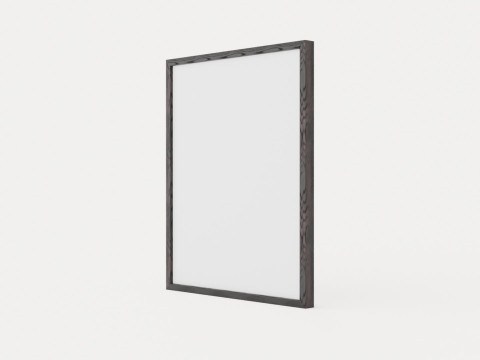 Framed picture - Neutral Intersect V - 80 x 100 - Black frame Modèle 3D