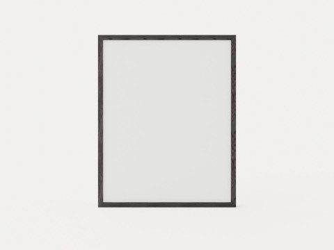 Framed picture - Neutral Intersect V - 80 x 100 - Black frame Modèle 3D