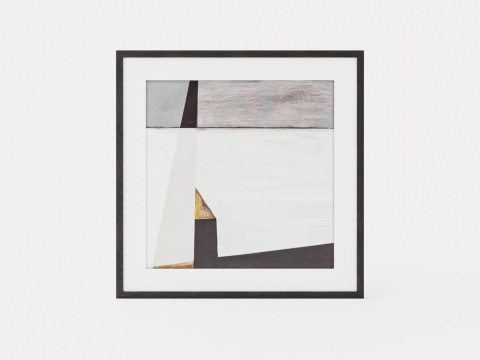 Framed Picture - Neutral Geometrics II - 100 x 100 Modelo 3D