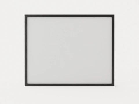 Arte fotografica Modello 3D