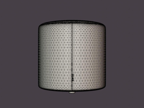 Edison pouf Modello 3D