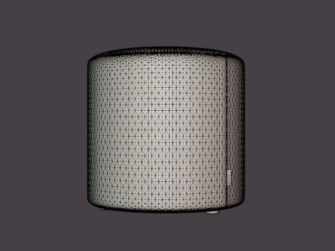 Edison pouf Modello 3D