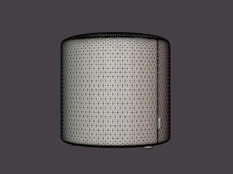 Edison pouf 3D Model