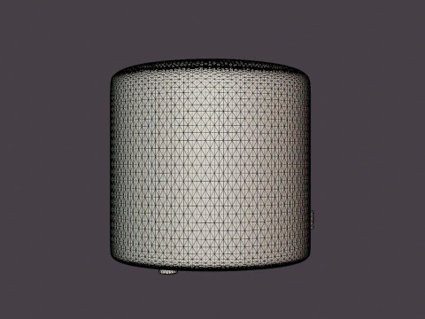Edison pouf 3D Model