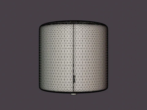 Edison pouf 3D Model