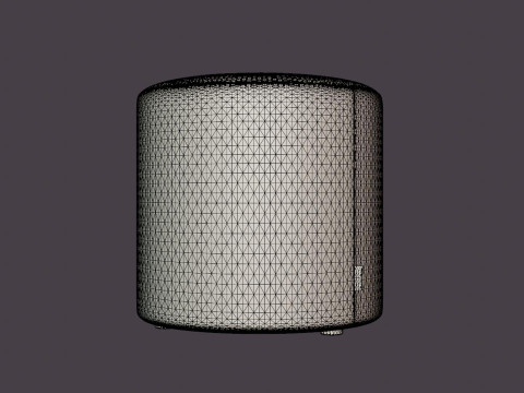 Edison pouf 3D 모델