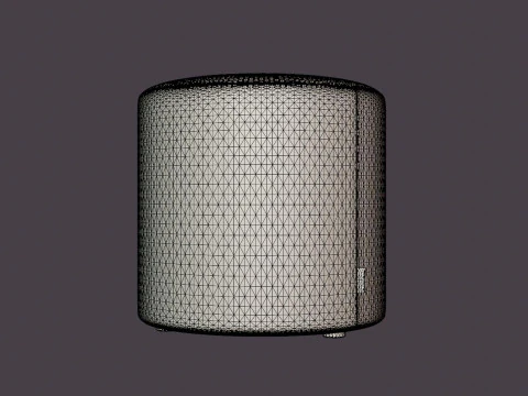 Edison pouf 3D Model