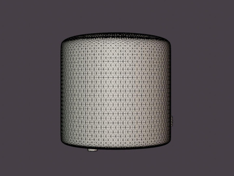 Edison pouf 3D 모델