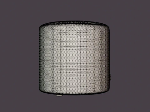Edison pouf 3D Model
