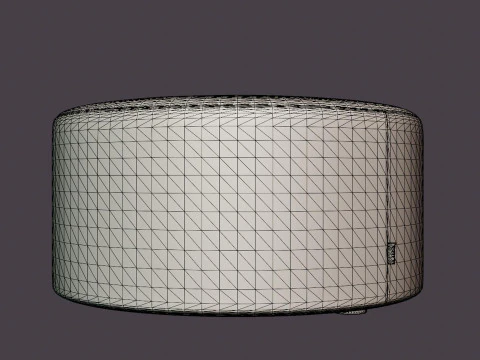 Edison pouf 3D Model