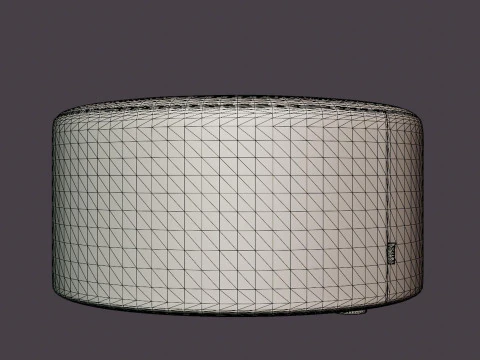 Pufe Edison Modelo 3D