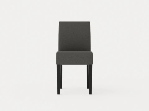 Como dining chair warmrests black 3D Model
