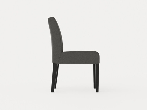 Como dining chair warmrests black Modello 3D
