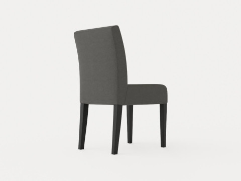Como dining chair warmrests black Modello 3D
