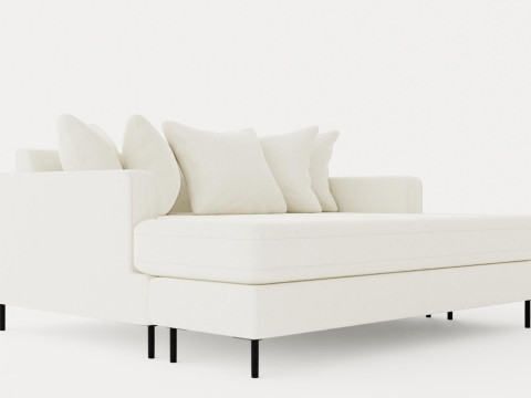 Crosby Daybed Modèle 3D