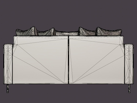 Crosby Daybed Modèle 3D