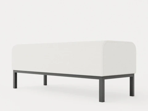 Tribeca Bench 3D Model