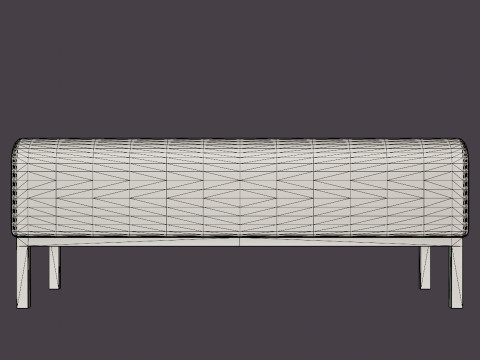 Tribeca Bench Modèle 3D