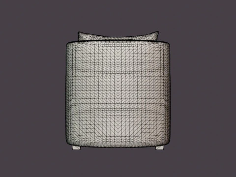 Lenox armchair 3D Model