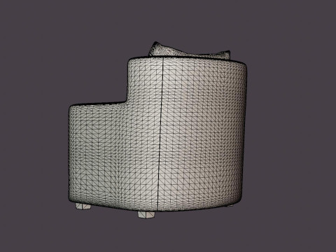Lenox armchair 3D Модель