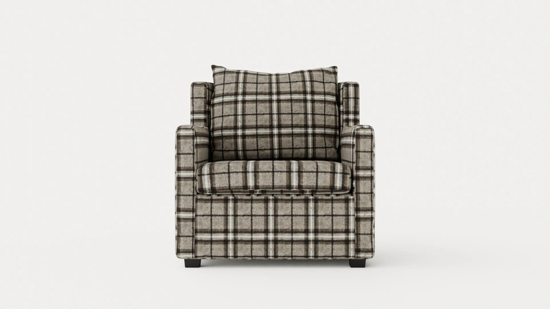 Poltroncina Lenox Modello 3D .c4d .max .obj .3ds .fbx .stl .blend 