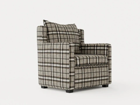 Poltroncina Lenox Modello 3D