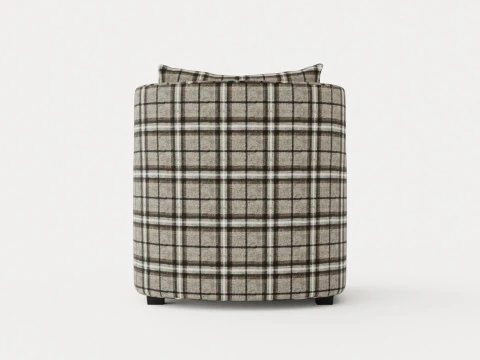 Poltroncina Lenox Modello 3D