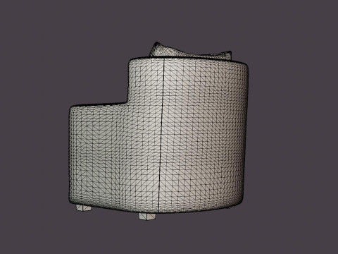Lenox armchair Modelo 3D