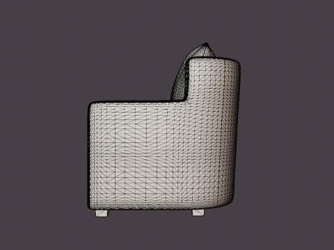 Lenox armchair Modelo 3D